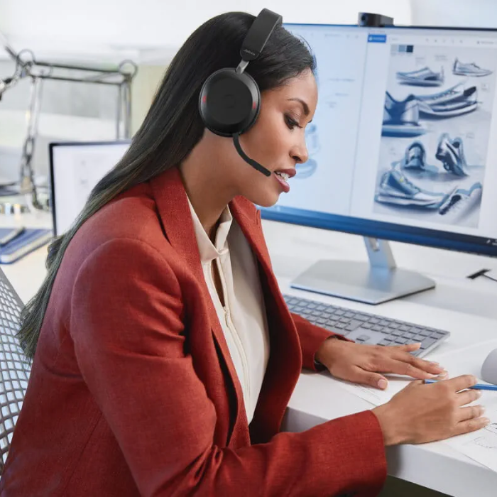 Jabra Evolve2 75 USB MS Office Kulaklık (Jabra Türkiye Garantili)