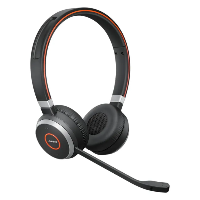 Jabra Evolve 65 Duo USB MS Kablosuz Kulak Üstü Kulaklık (Şarj Üniteli)